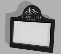 Customizable Horse Stall Nameplate