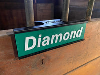 Swappable Customizable Horse Stall Nameplate