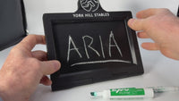 Easy Swap Horse Stall Plate w/Custom Logo or Text